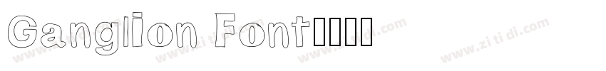 Ganglion Font字体转换